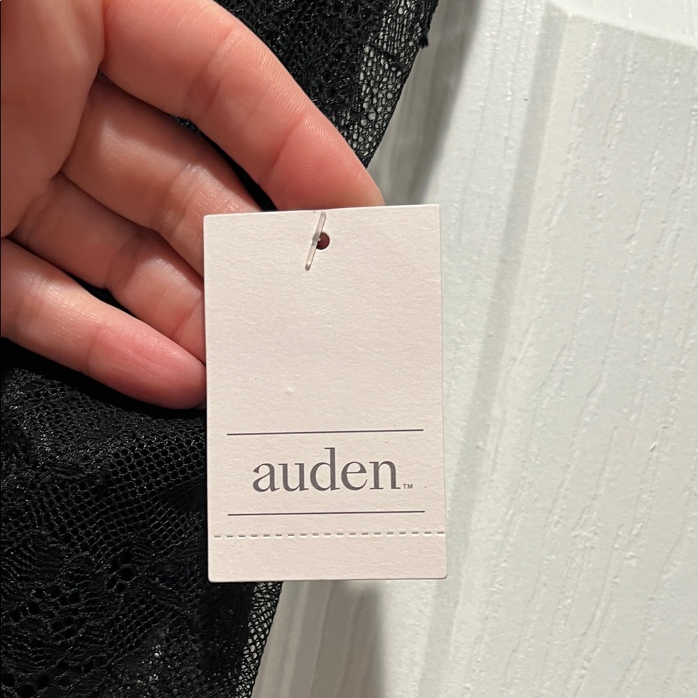 Auden Elegant Black Lace thong Bodysuit - Picture 2 of 6